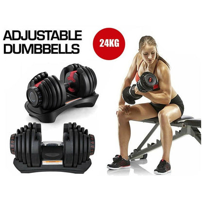 24Kg, 40Kg Adjustable Dumbbell