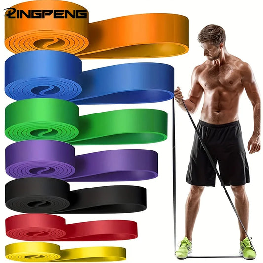 Ultimate Resistance Band Set for Pull-Up Assistance - Heavy-Duty Stretch Bands for Effective Home Workouts and Physical Therapy