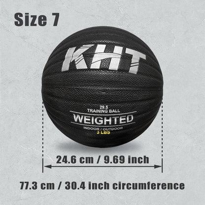 Elevate Your Game with the 1/1.3/1.5KG Size 7 Heavy Basketball - Premium PU Leather for Youth, Adults, and Professionals - Perfect for Indoor and Outdoor Training!